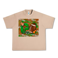 Burro go american football leopard Urban Heavy Tee - NancyCooperArtShop