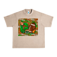 French Oak go american football leopard Urban Heavy Tee - NancyCooperArtShop