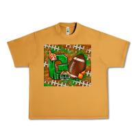 Peanut Butter go american football leopard Urban Heavy Tee - NancyCooperArtShop
