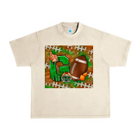 Sandshell go american football leopard Urban Heavy Tee - NancyCooperArtShop