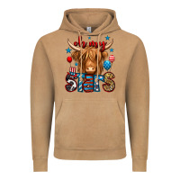 Vintage Camel oh my stars 4th of july shaggy cow Vintage Hoodie - Jasminsmagicworld