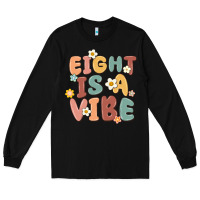 Black eight is a vibe Long Sleeve Tee - MaliasSmallBusiness