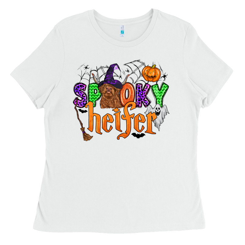 Spooky Heifer Ladies Tee by Zillion Design Studio | Teevron