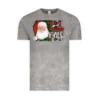Cloud Rock santa merry christmas y'all Vintage Tee - AdoDesignShop