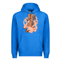 True Royal Cancer diva peach ribbon Premium Hoodie - NancyCooperArtShop
