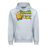 Heather Grey Buy me green beer and tell me i'm pretty Urban Hoodie - CowGirlArtShop