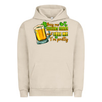 Pigment French Oak Buy me green beer and tell me i'm pretty Urban Hoodie - CowGirlArtShop