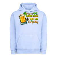 Pigment Grape Ice Buy me green beer and tell me i'm pretty Urban Hoodie - CowGirlArtShop