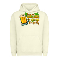 Pigment Pistachio Buy me green beer and tell me i'm pretty Urban Hoodie - CowGirlArtShop