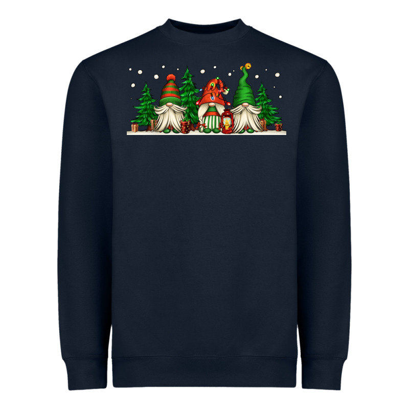Christmas Gnomes Heavyweight Sweatshirt by Jasminsmagicworld | Teevron