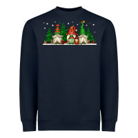 Navy Christmas gnomes Heavyweight Sweatshirt - Jasminsmagicworld