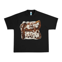 Black hand drawn cowhide cow fur Urban Heavy Tee - BarkalooDesign