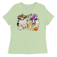 Matcha halloween farm animals Ladies Tee - Zillion Design Studio