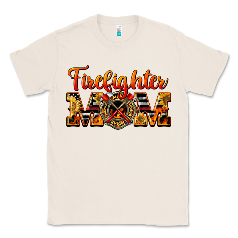 American Firefighter Mom Classic Tee by LillyAllenDesigns | Teevron