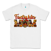 White American Firefighter Mom Classic Tee - LillyAllenDesigns