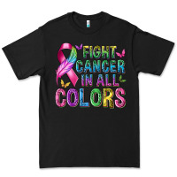 Black fight cancer in all colors Premium Tee - texasbilliewilder