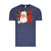 Vintage Denim christmas ho ho ho santa clause Vintage Tee - AdoDesignShop