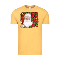 Vintage Mustard christmas ho ho ho santa clause Vintage Tee - AdoDesignShop