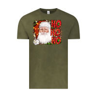Vintage Olive christmas ho ho ho santa clause Vintage Tee - AdoDesignShop