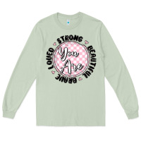 Matcha you are strong Long Sleeve Tee - MaliasSmallBusiness