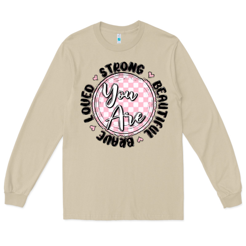 You Are Strong Long Sleeve Tee by MaliasSmallBusiness | Teevron