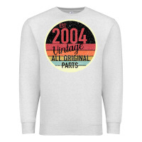 Oatmeal Heather 15th Birthday gift Vintage 2004 Premium Sweatshirt - Bettercallsaul