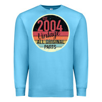 Ocean Blue 15th Birthday gift Vintage 2004 Premium Sweatshirt - Bettercallsaul