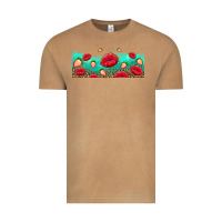 Vintage Camel lips and strawberries Vintage Tee - AdoDesignShop