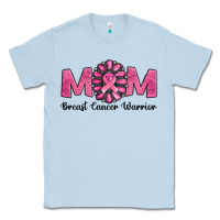 Dusty Blue breast cancer warrior mom Classic Tee - Jasminsmagicworld