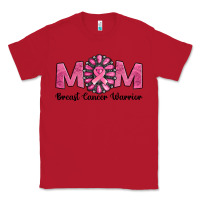 Red breast cancer warrior mom Classic Tee - Jasminsmagicworld