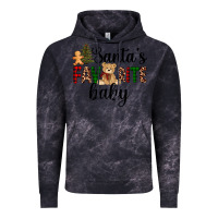 Cloud Black santa's favorite baby Vintage Hoodie - AdoDesignShop