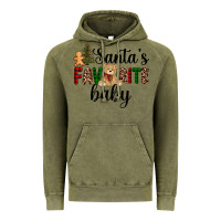 Vintage Olive santa's favorite baby Vintage Hoodie - AdoDesignShop