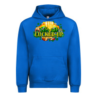 Cobalt St. Patrick's Day American Football Urban Hoodie - HowdyJamesFarm