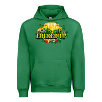 Emerald St. Patrick's Day American Football Urban Hoodie - HowdyJamesFarm
