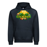 Navy St. Patrick's Day American Football Urban Hoodie - HowdyJamesFarm
