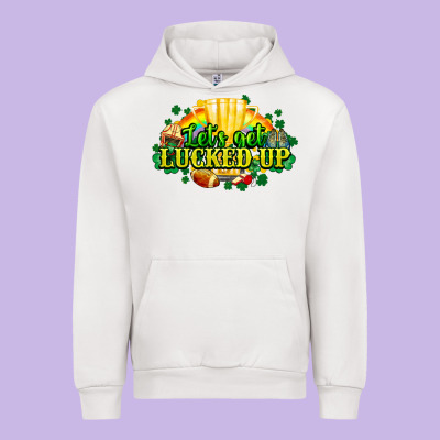 St. Patrick's Day American Football Urban Hoodie Designed By Howdyjamesfarm