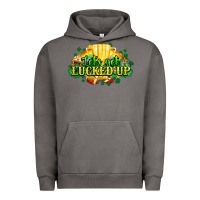 Pigment Tornado St. Patrick's Day American Football Urban Hoodie - HowdyJamesFarm
