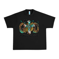 Black with god all things are possible gemstone cross Urban Heavy Tee - Jasminsmagicworld