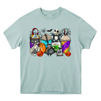 Arona halloween cartoon characters coffee cups Heavy Core Tee - Zillion Design Studio