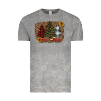 Cloud Rock merry and bright with tree's Vintage Tee - AdoDesignShop