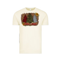 Vintage Arctic merry and bright with tree's Vintage Tee - AdoDesignShop