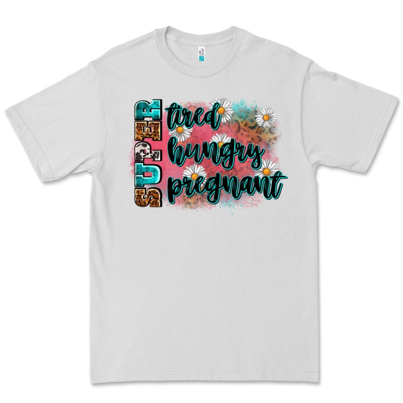 Super Tired Super Hungry Super Pregnant Premium Tee by Zillion Design Studio | Teevron