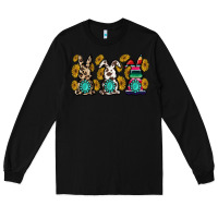 Black western bunny Long Sleeve Tee - MaliasSmallBusiness