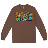 Chestnut western bunny Long Sleeve Tee - MaliasSmallBusiness