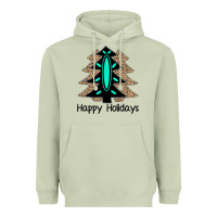 Matcha Happy Holidays Tree Heavyweight Hoodie - Bettercallsaul