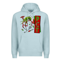Blue Mist Christmas Character Nurse Premium Hoodie - NancyCooperArtShop