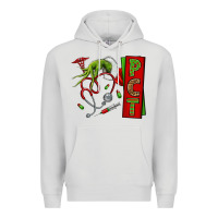 Dove Grey Christmas Character Nurse Premium Hoodie - NancyCooperArtShop