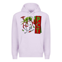 Lilac Christmas Character Nurse Premium Hoodie - NancyCooperArtShop