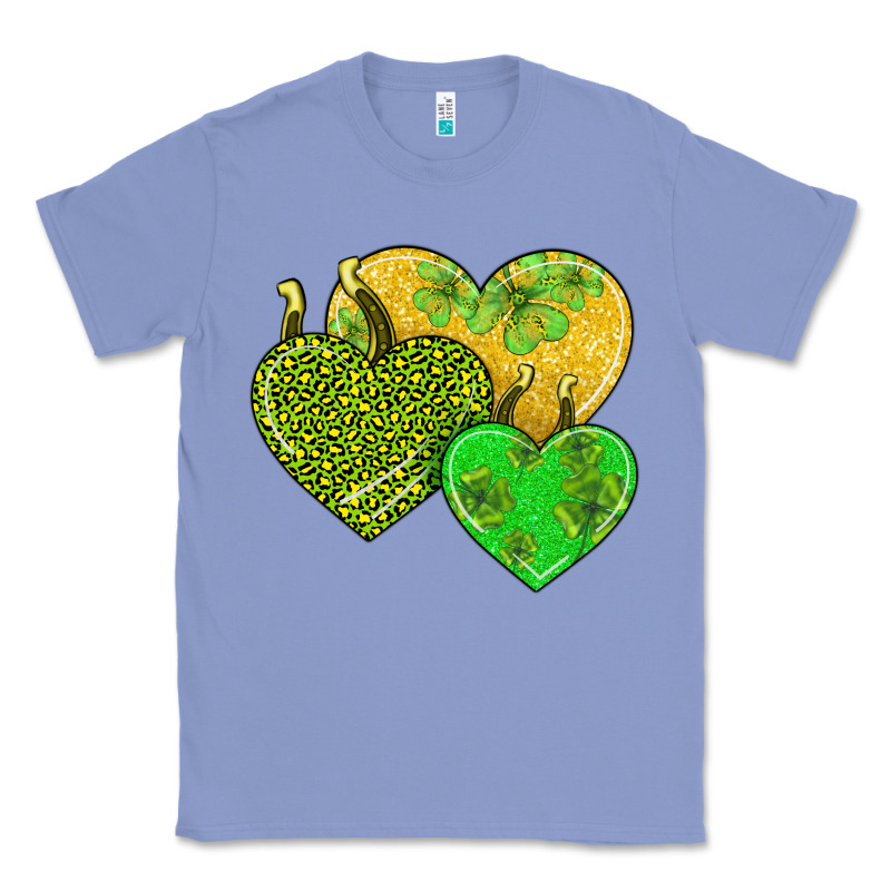 St Patricks Day Hearts Classic Tee by AdoDesignShop | Teevron