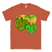 Copper st patricks day hearts Classic Tee - AdoDesignShop